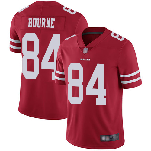 San Francisco 49ers Limited Red Men Kendrick Bourne Home NFL Jersey 84 Vapor Untouchable